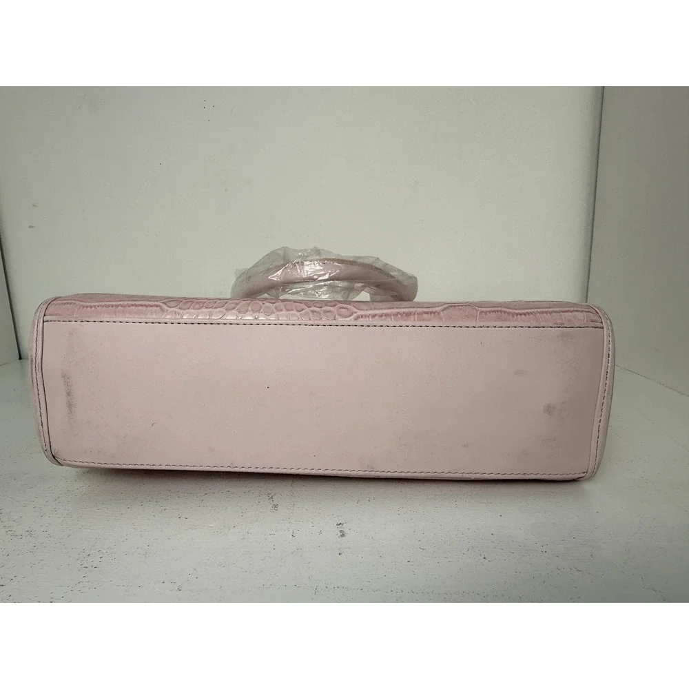 Pink‎ faux Croc Embossed Ladies Laptop Bag 15.4 TLT019US NWT book bag